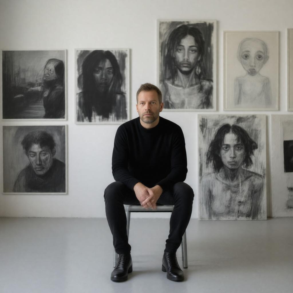 AI-created image of Wolfgang Tillmans