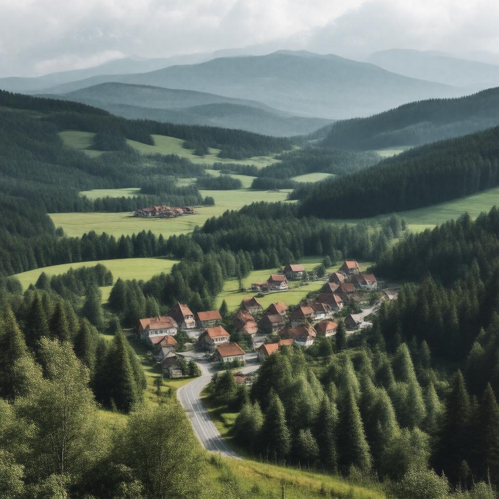 Click to view larger image AI-created image of Wolfsgarten, Hesse, Nazi Germany