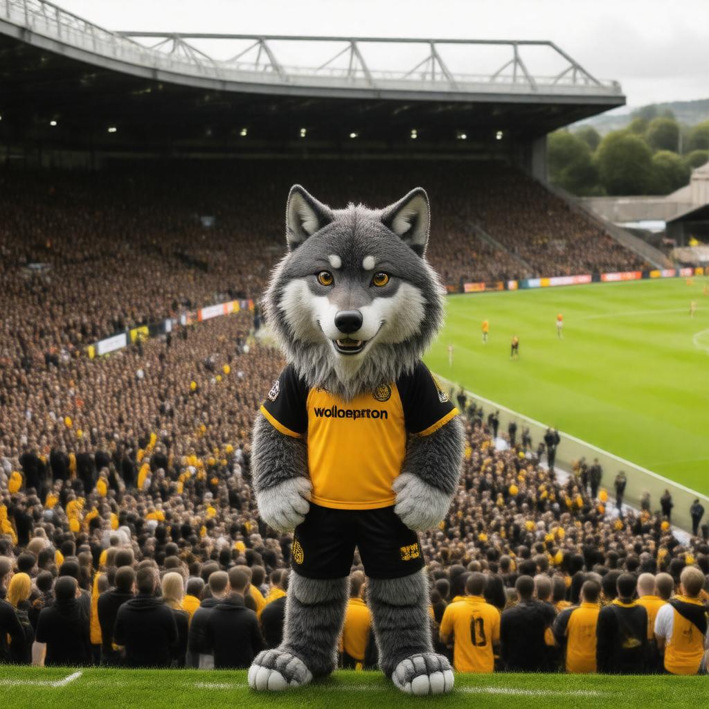 AI-created image of Wolverhampton Wanderers