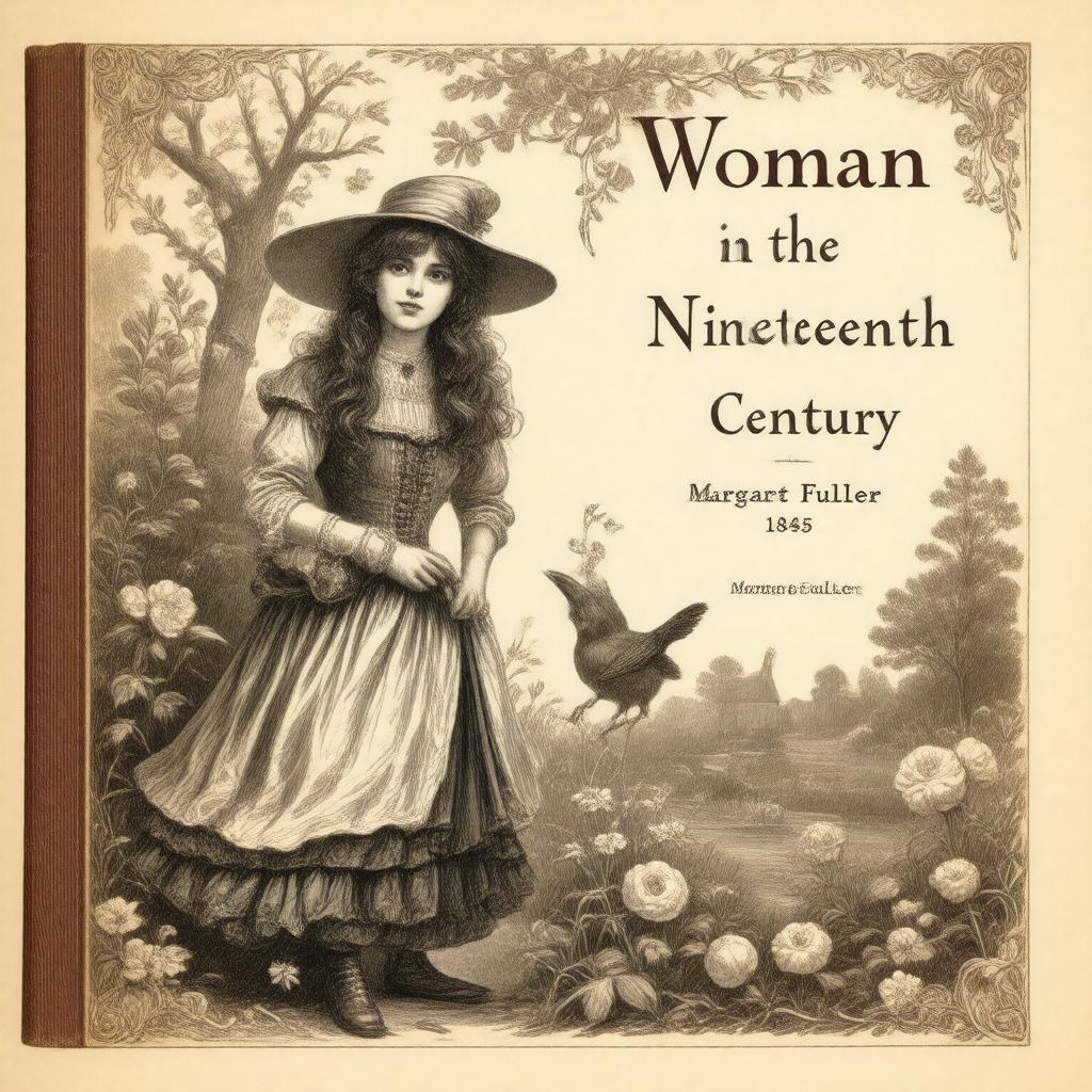 AI-created image of Woman in the Nineteenth Century