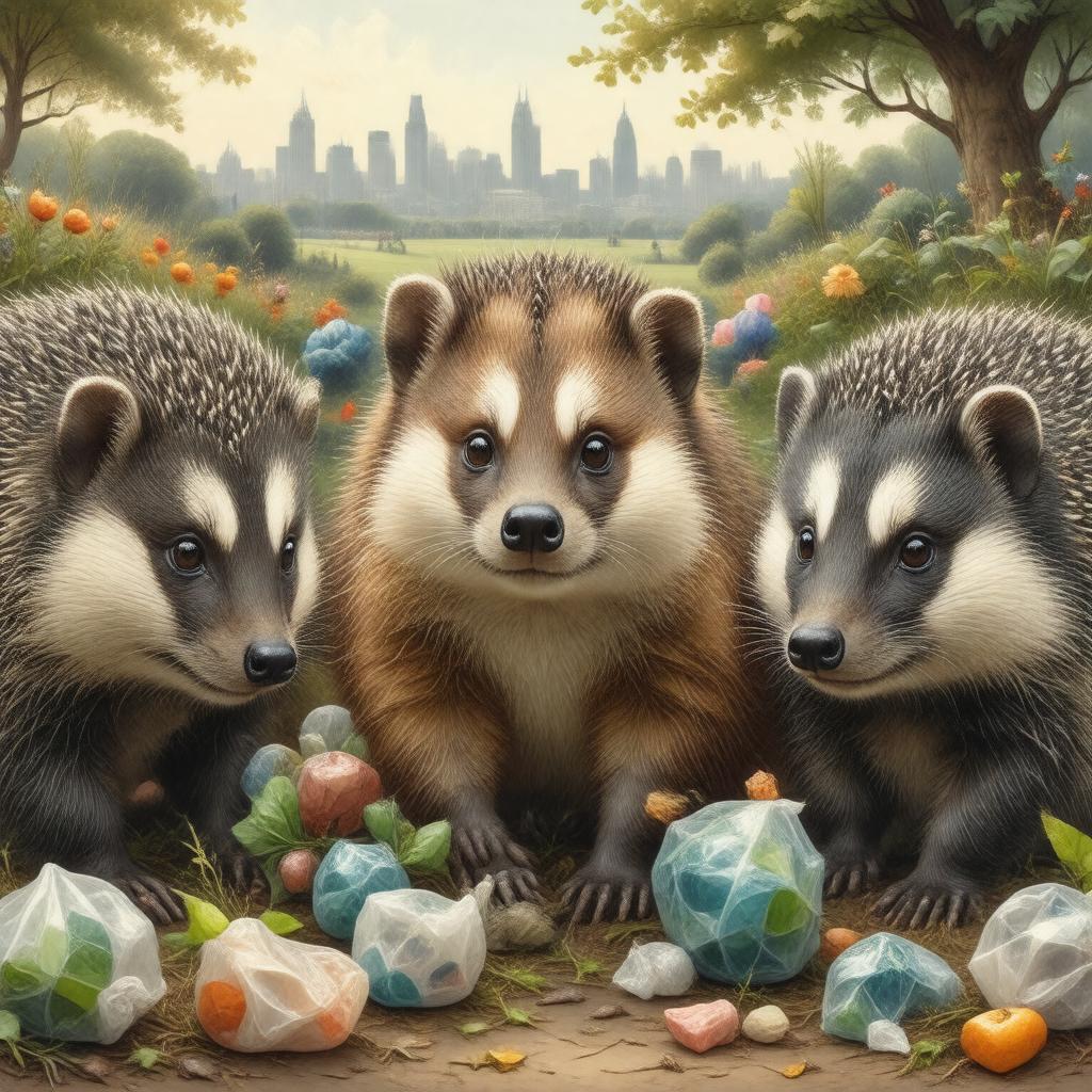 AI-created image of Womble