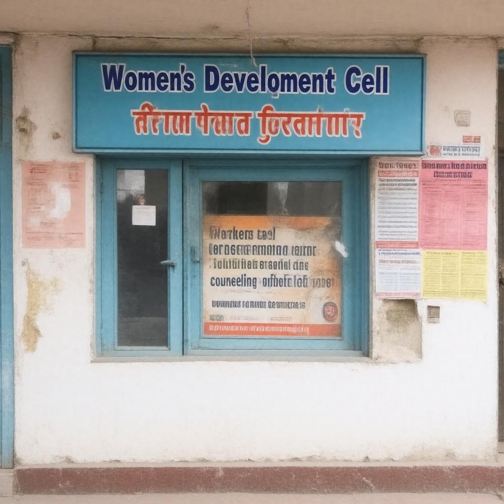 AI-created image of Women's Development Cell