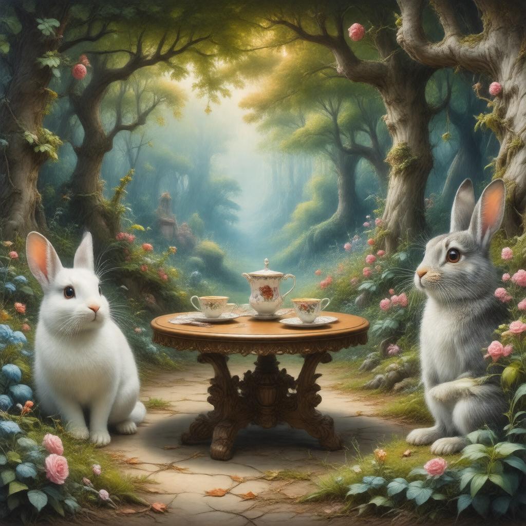 AI-created image of Wonderland