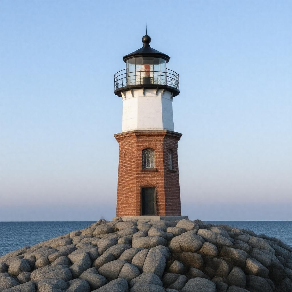 Click to view larger image AI-created image of Wood End Light