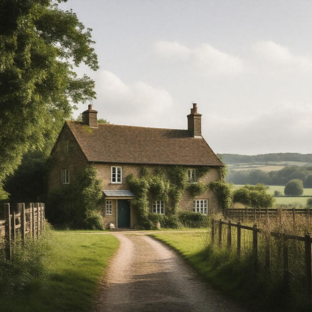 AI-created image of Wood Farm, Sandringham, Norfolk, England