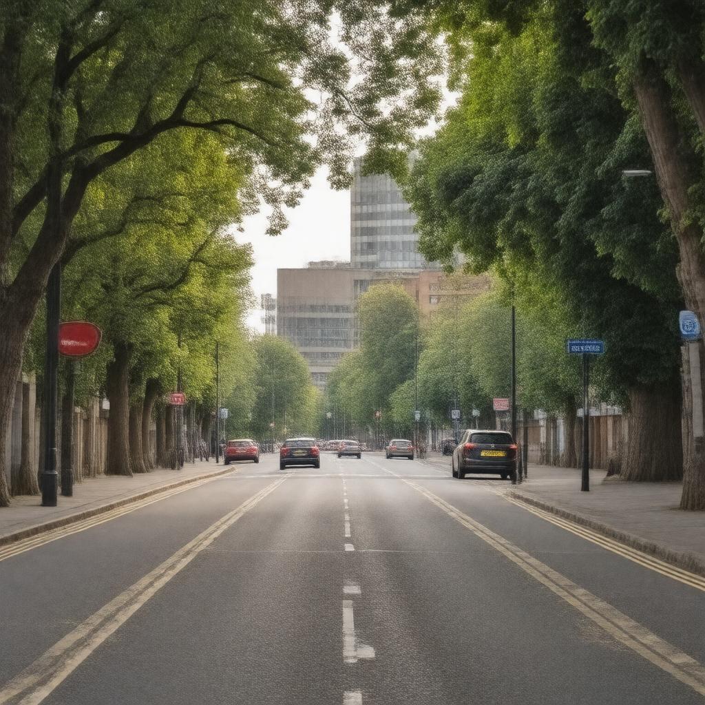 AI-created image of Wood Lane