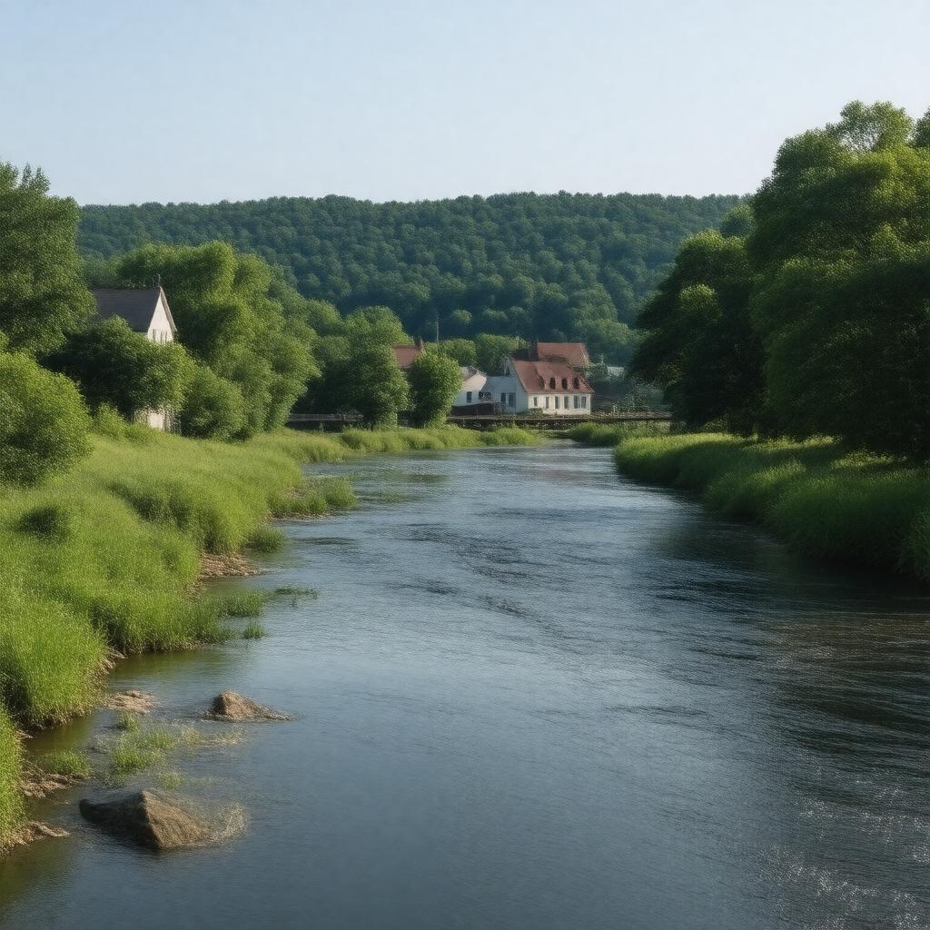 AI-created image of Wood River