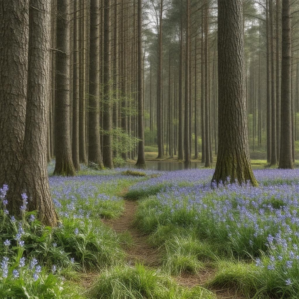 Click to view larger image AI-created image of Wood of Cree