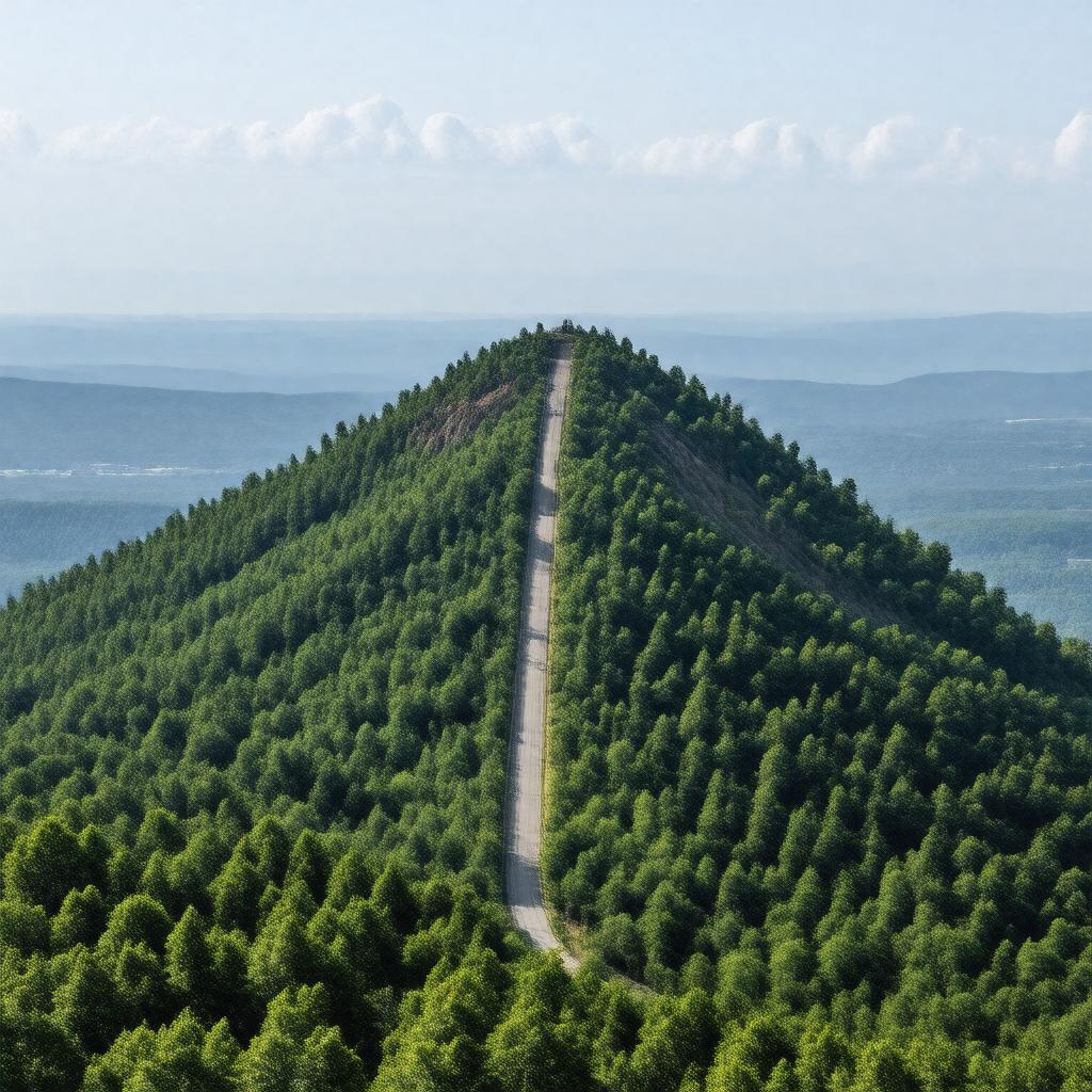 AI-created image of Woodall Mountain