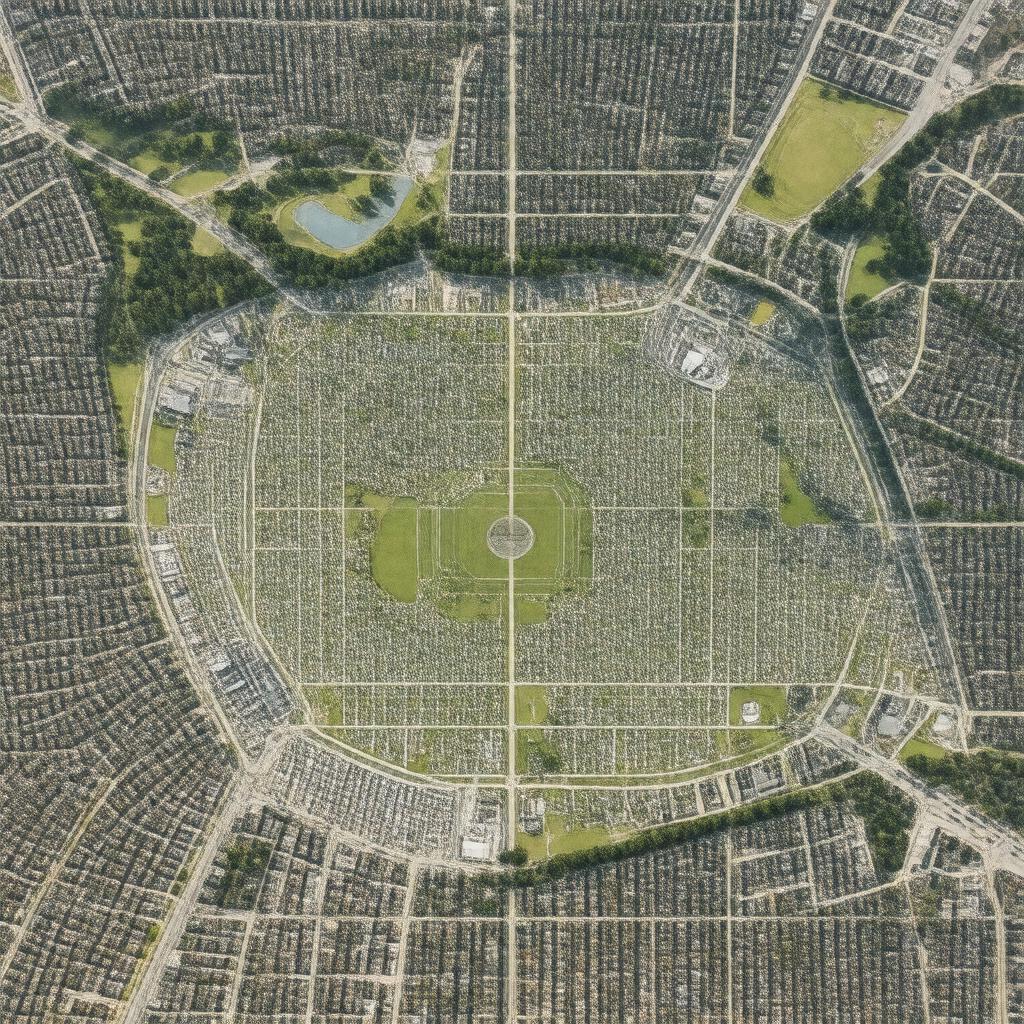 AI-created image of Woodlawn Cemetery, The Bronx, New York City