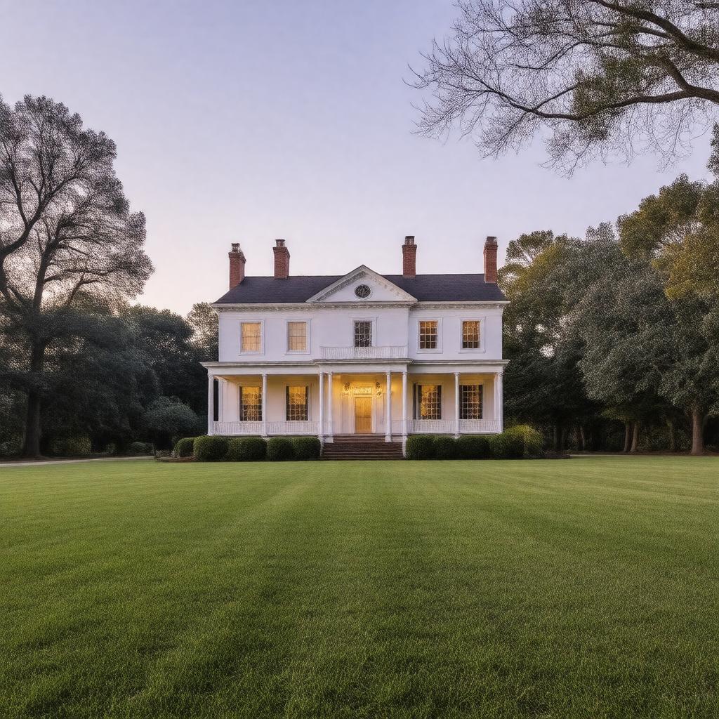 AI-created image of Woodlawn Plantation