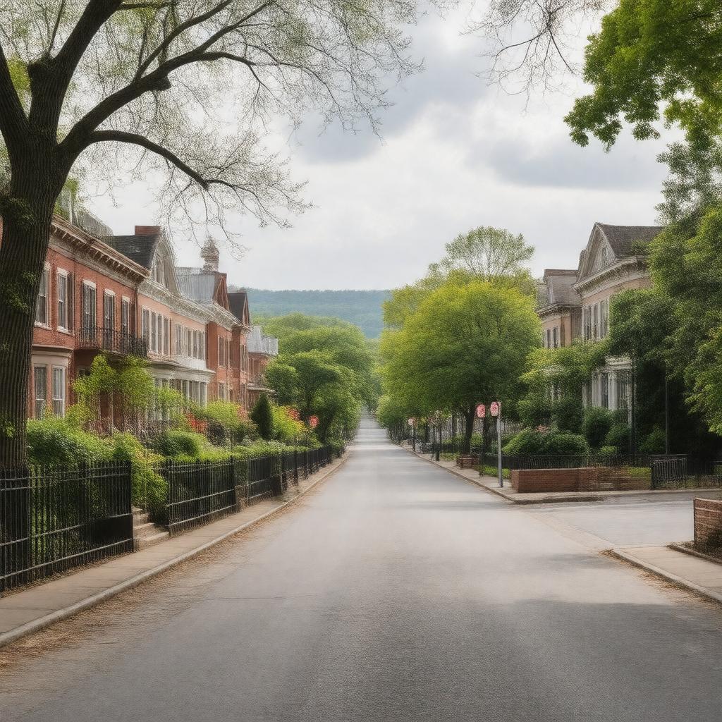 AI-created image of Woodley Park