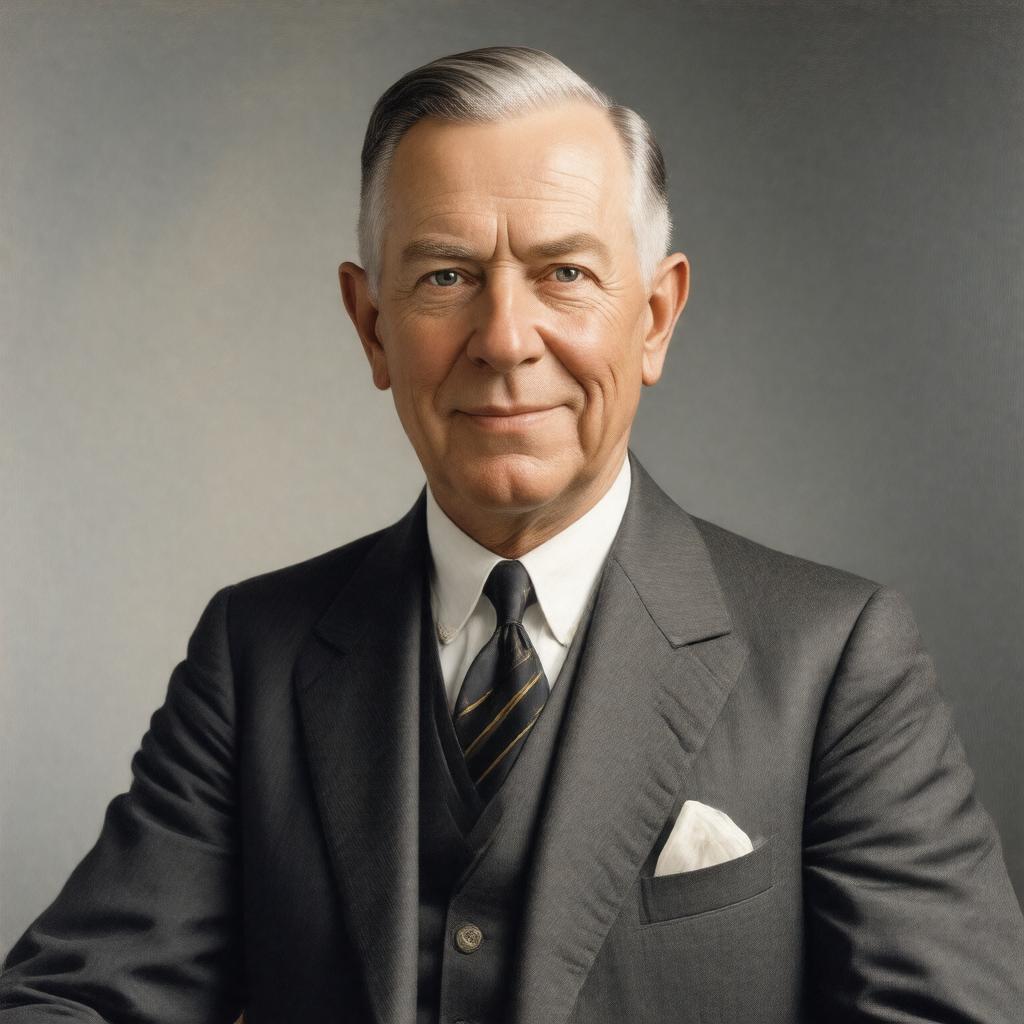 AI-created image of Woodrow Wilson