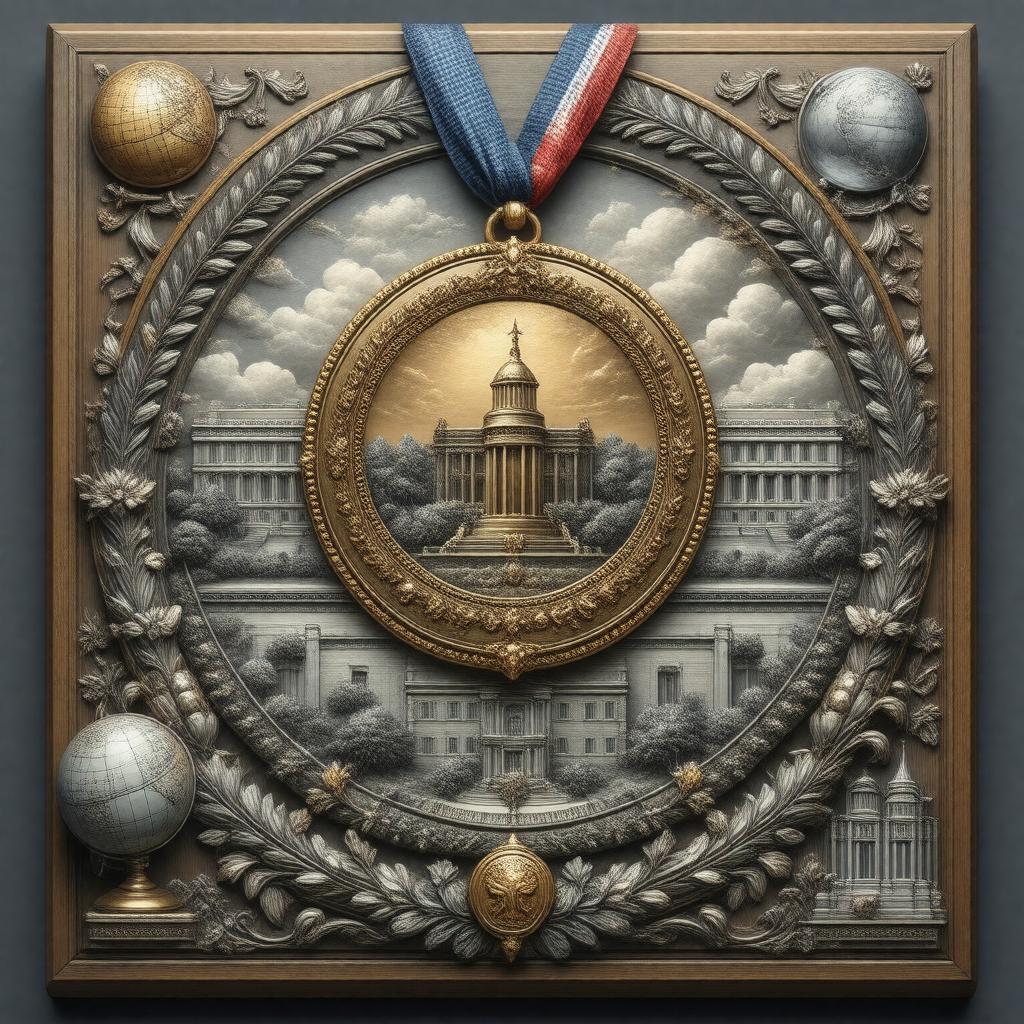 AI-created image of Woodrow Wilson Award