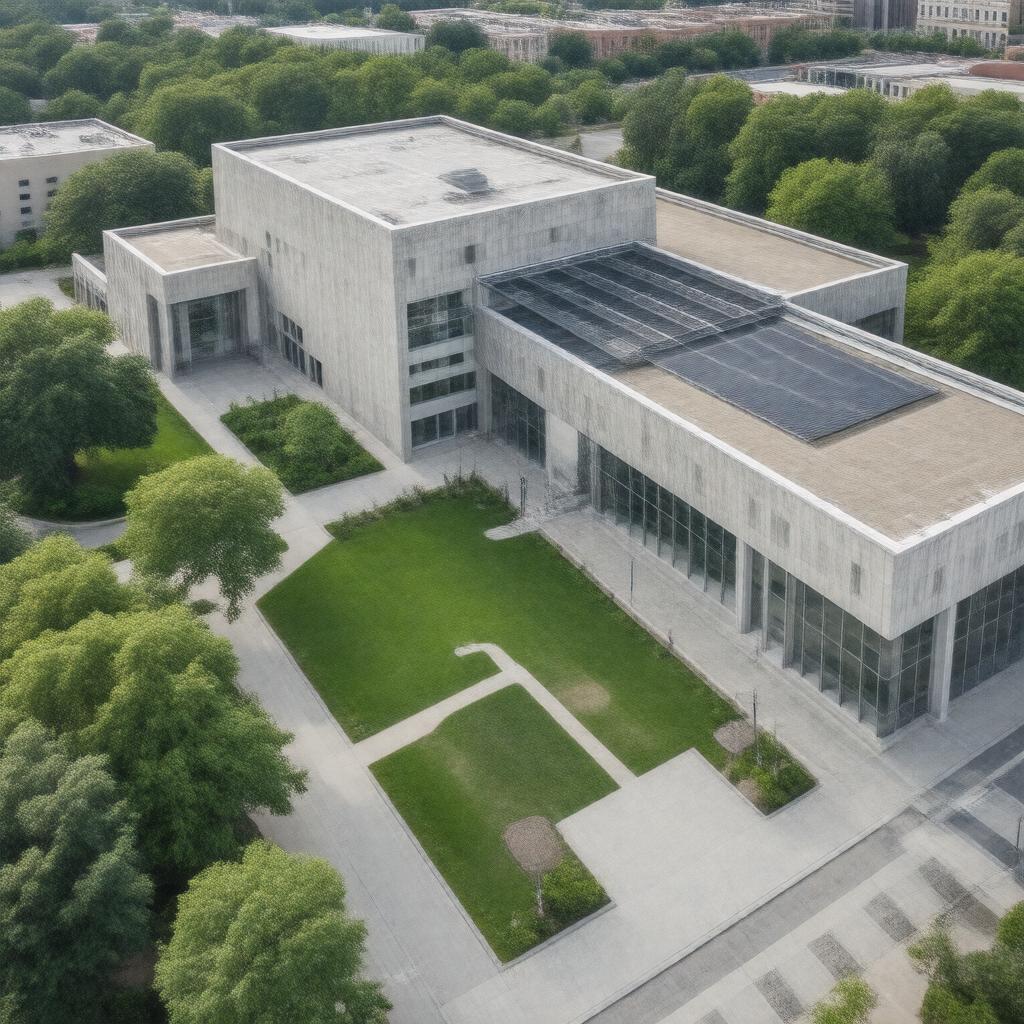 Click to view larger image AI-created image of Woodrow Wilson International Center for Scholars