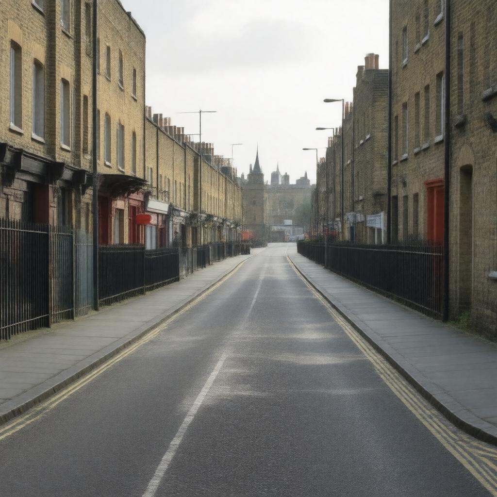 AI-created image of Woodseer Street