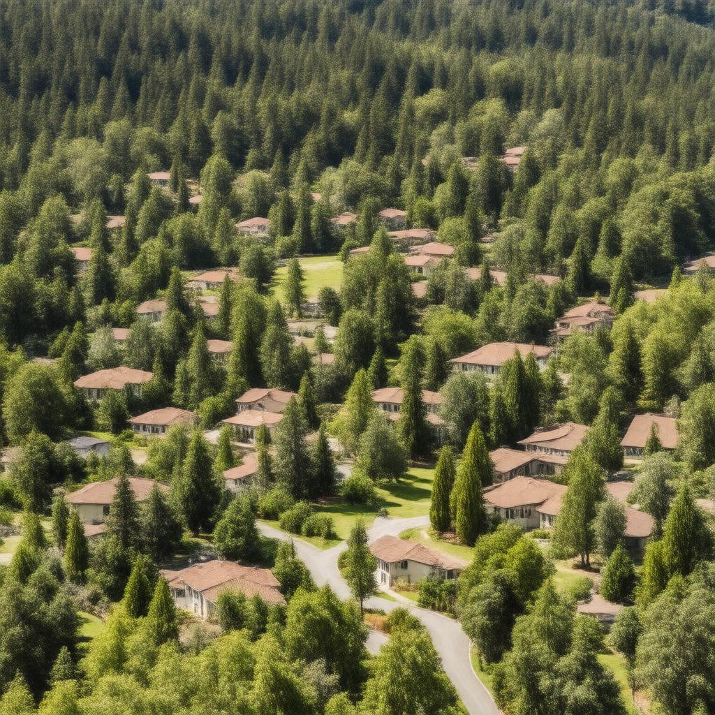 Click to view larger image AI-created image of Woodside Hills