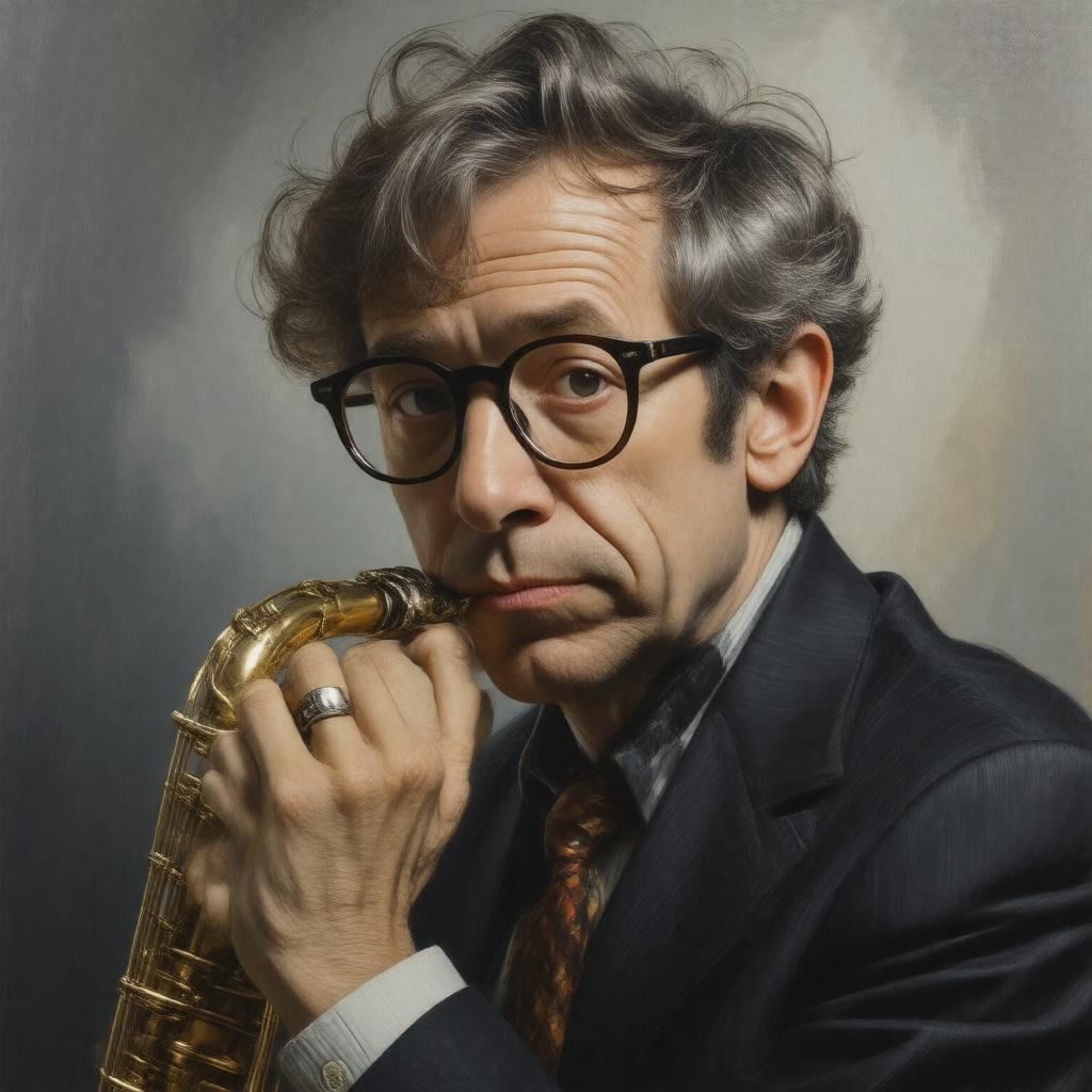 AI-created image of Woody Allen