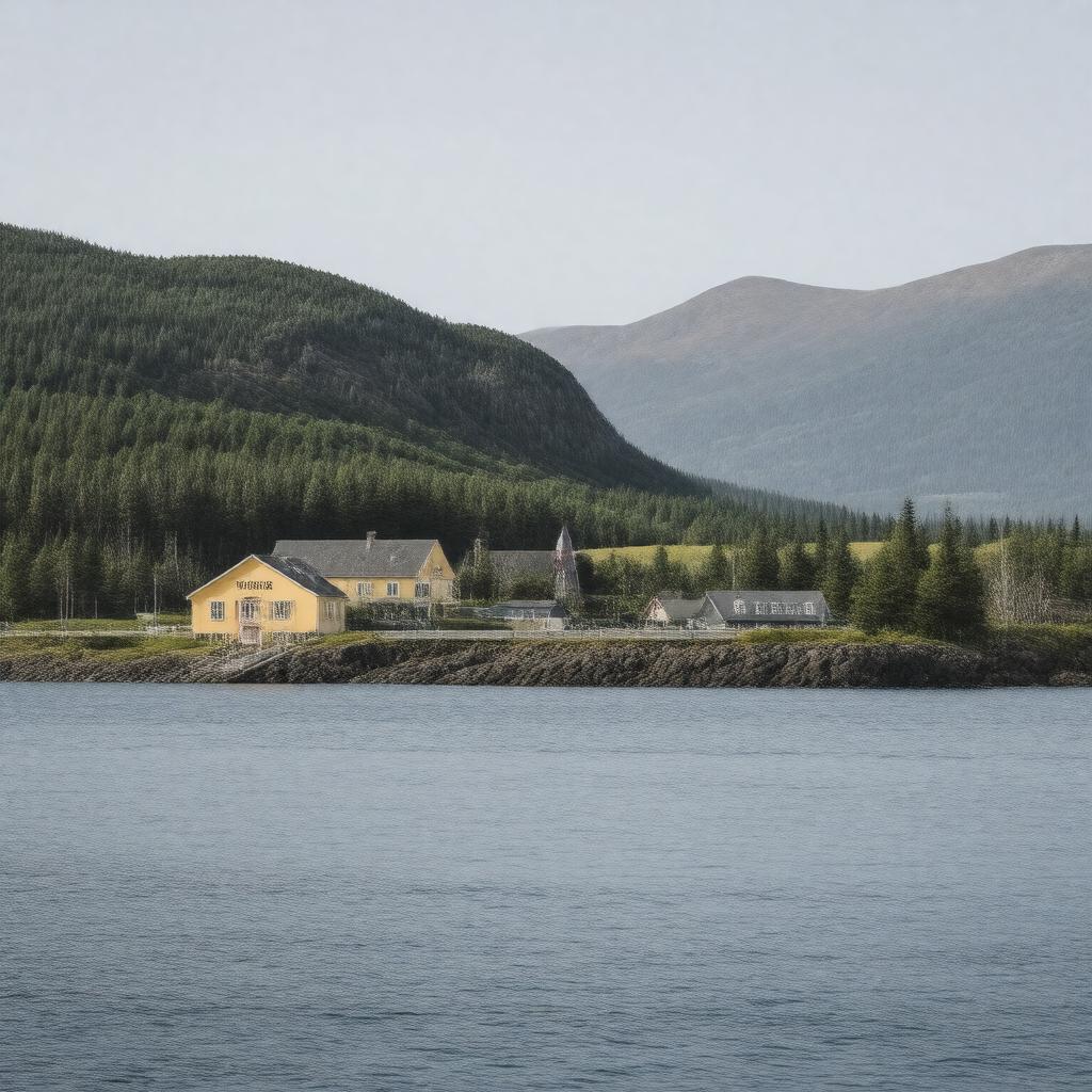 AI-created image of Woody Point