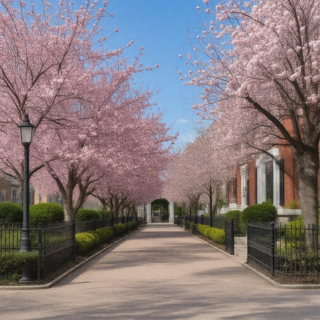 AI-created image of Wooster Square