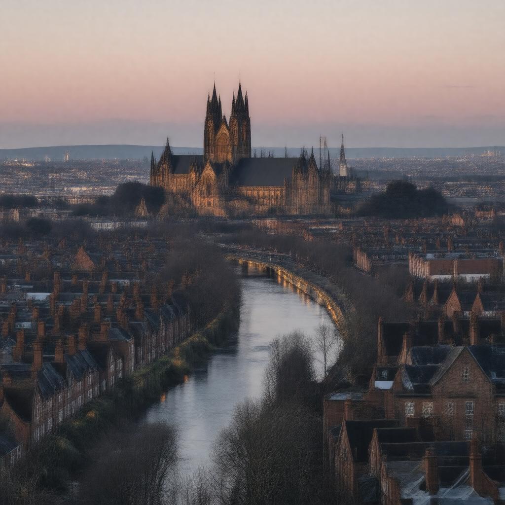 AI-created image of Worcester