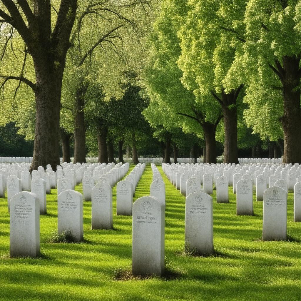 AI-created image of Worcester County Memorial Park