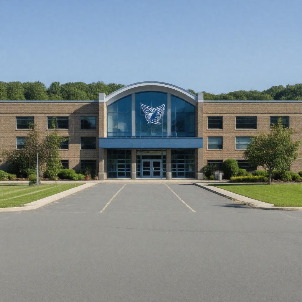 AI-created image of Worcester Technical High School