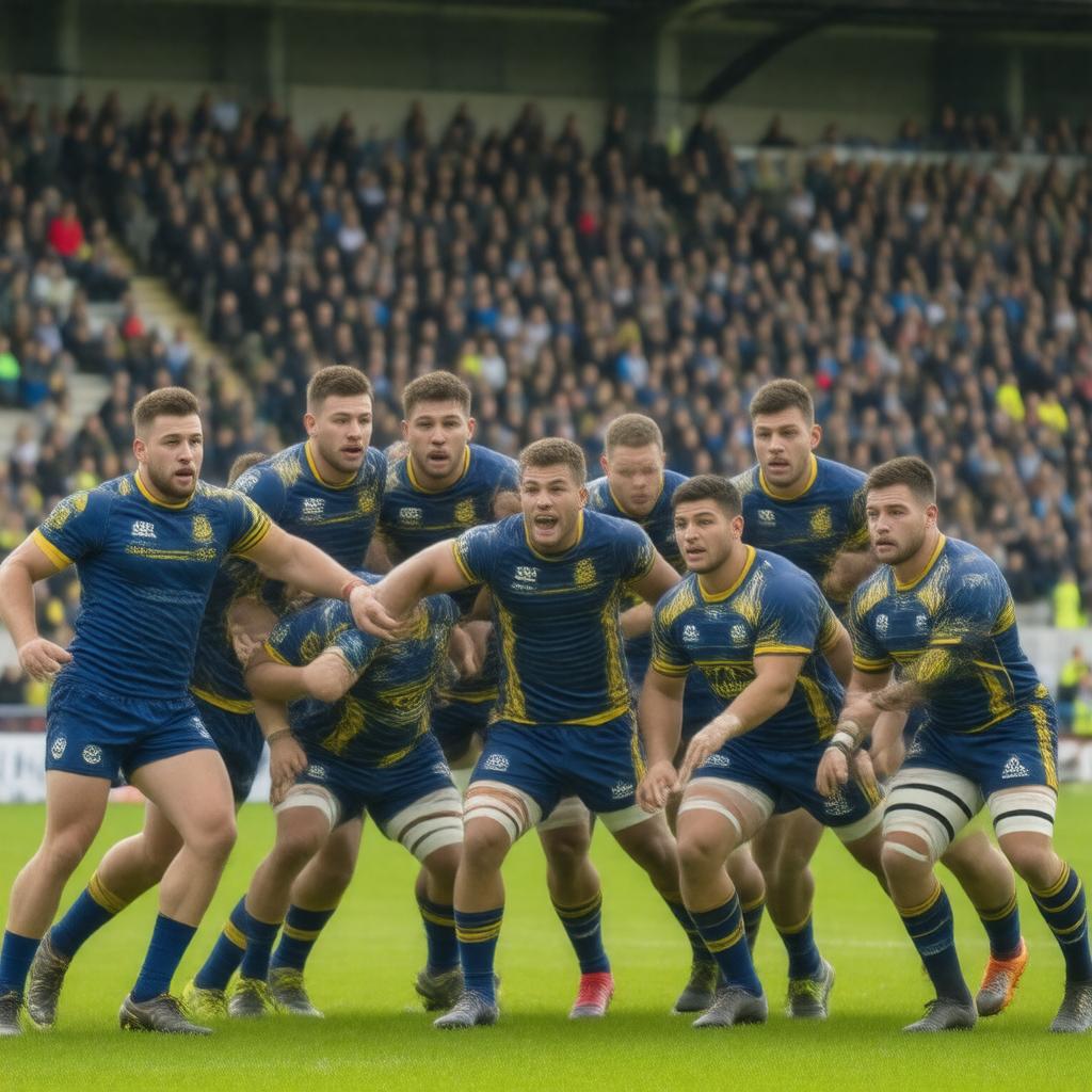 AI-created image of Worcester Warriors