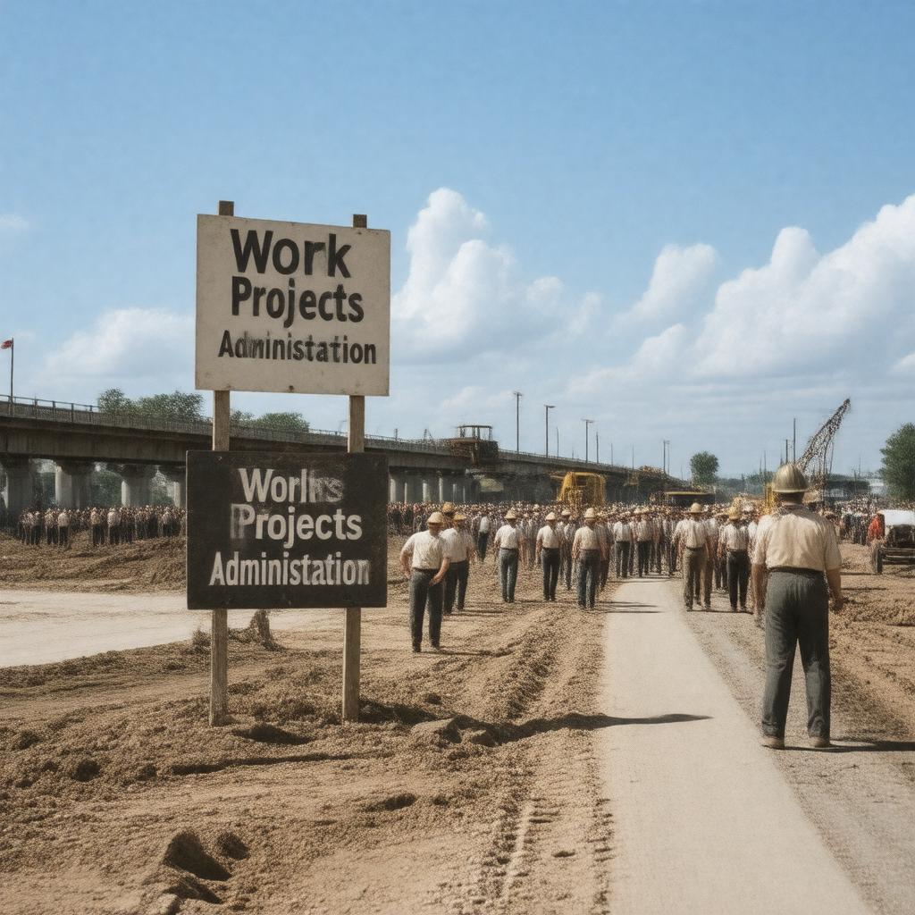 Click to view larger image AI-created image of Work Projects Administration (1939)