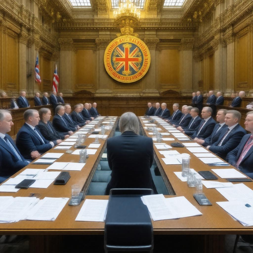 Click to view larger image AI-created image of Work and Pensions Committee
