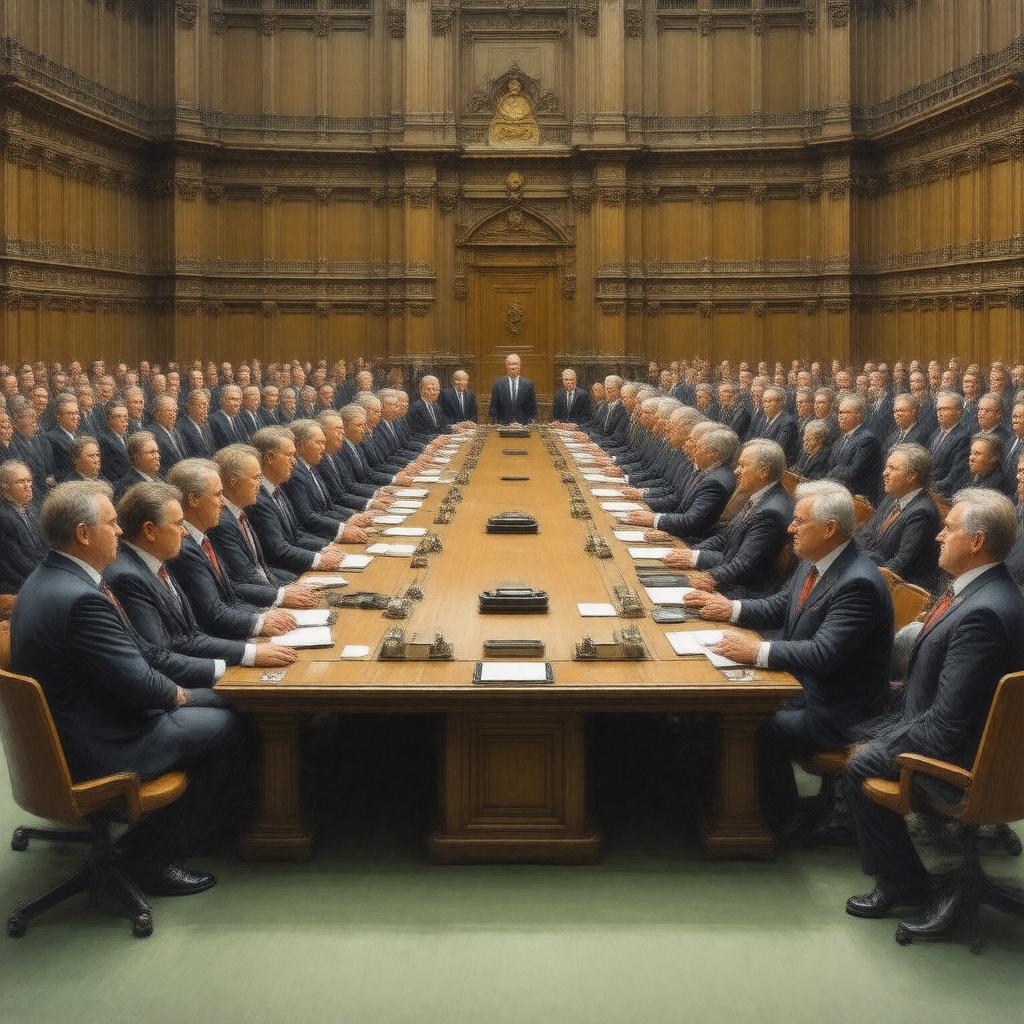 AI-created image of Work and Pensions Select Committee