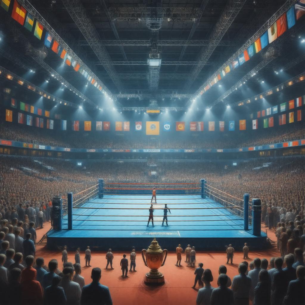 AI-created image of World Amateur Boxing Championships