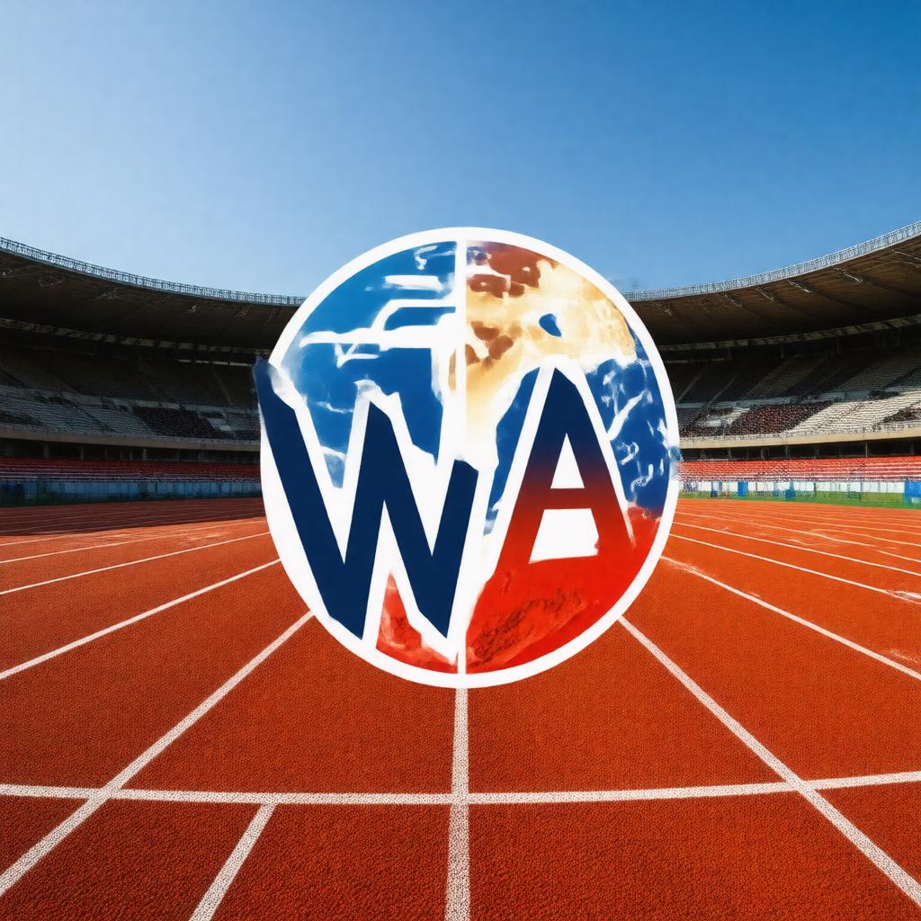 AI-created image of World Athletics