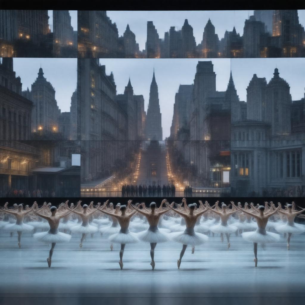 AI-created image of World Ballet Day