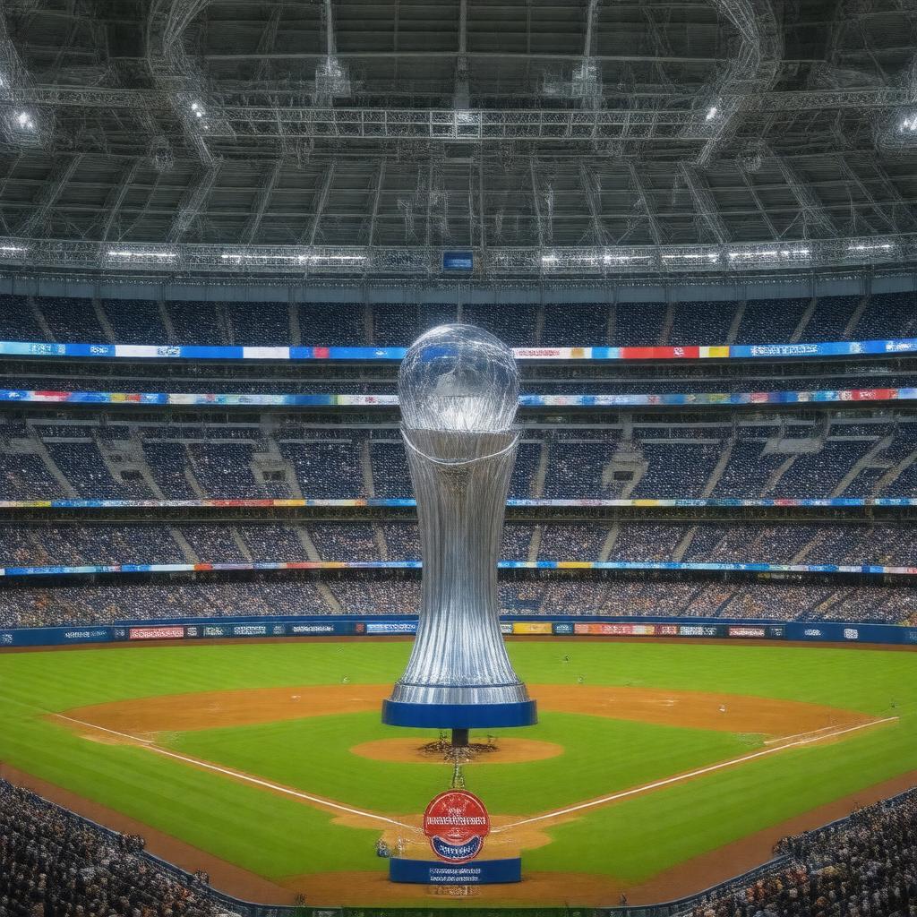 AI-created image of World Baseball Classic