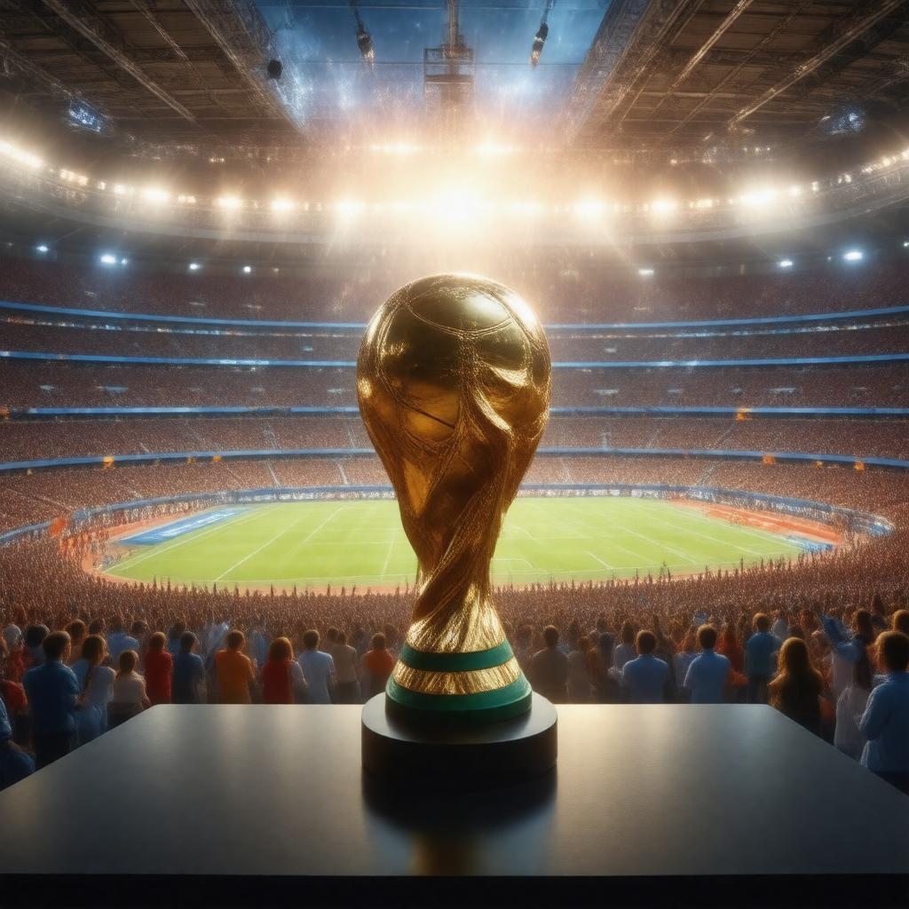 AI-created image of World Cup
