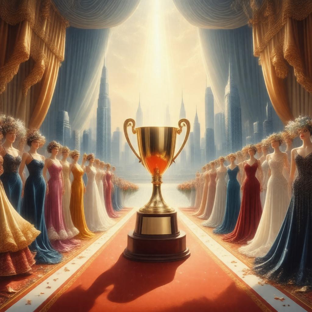 AI-created image of World Fashion Icon Award