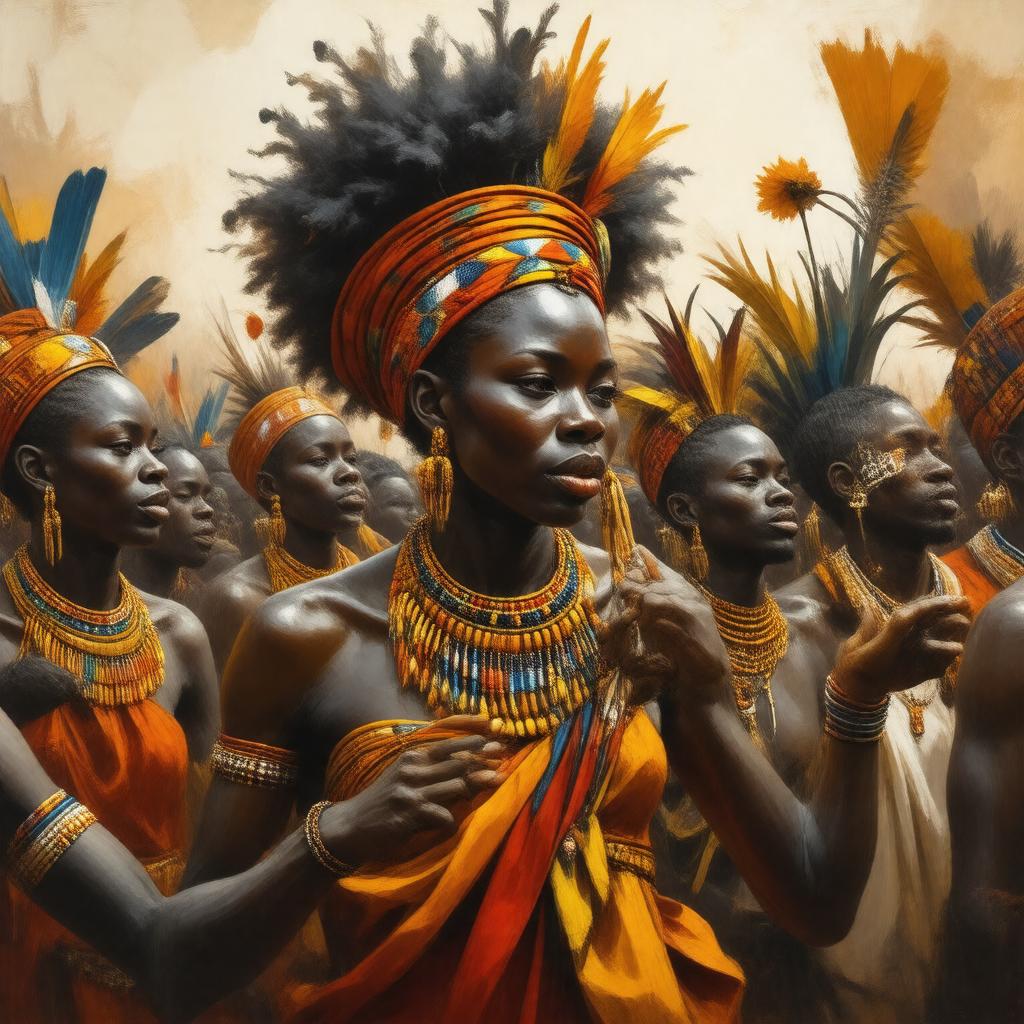 Click to view larger image AI-created image of World Festival of Black Arts
