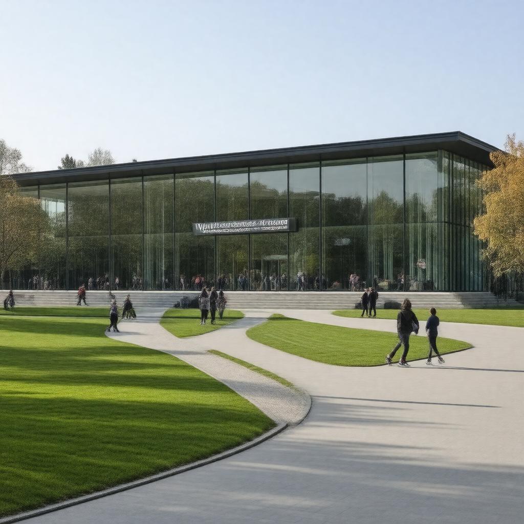 AI-created image of World Figure Skating Museum and Hall of Fame