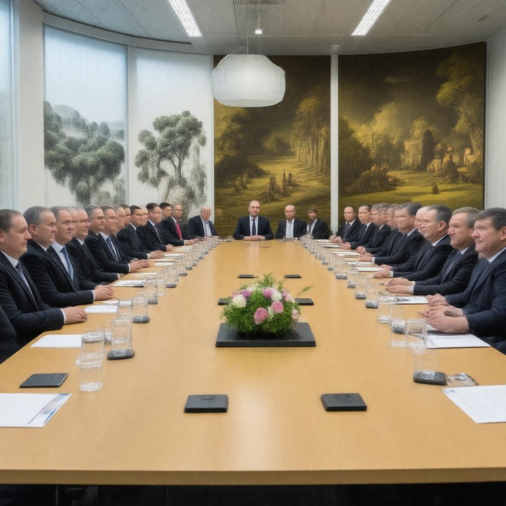 AI-created image of World Heritage Committee