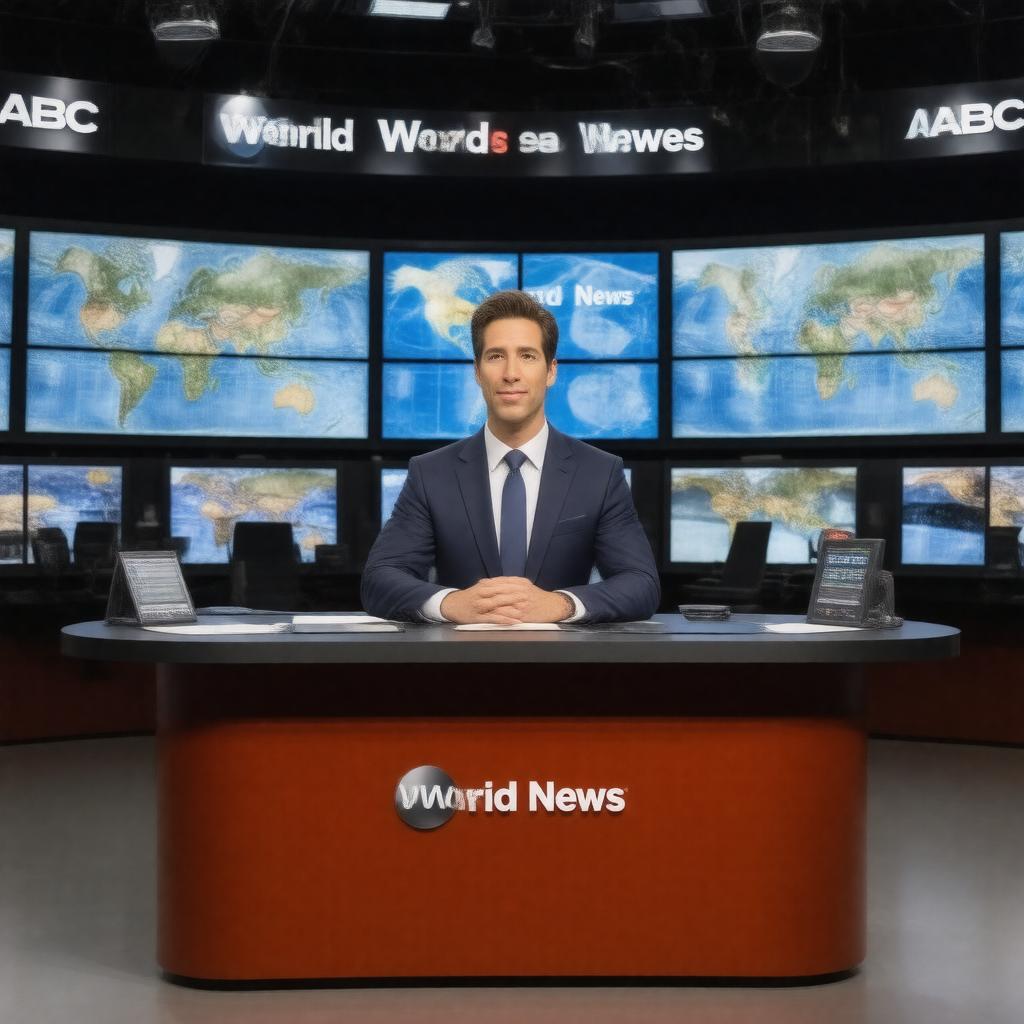 AI-created image of World News Tonight