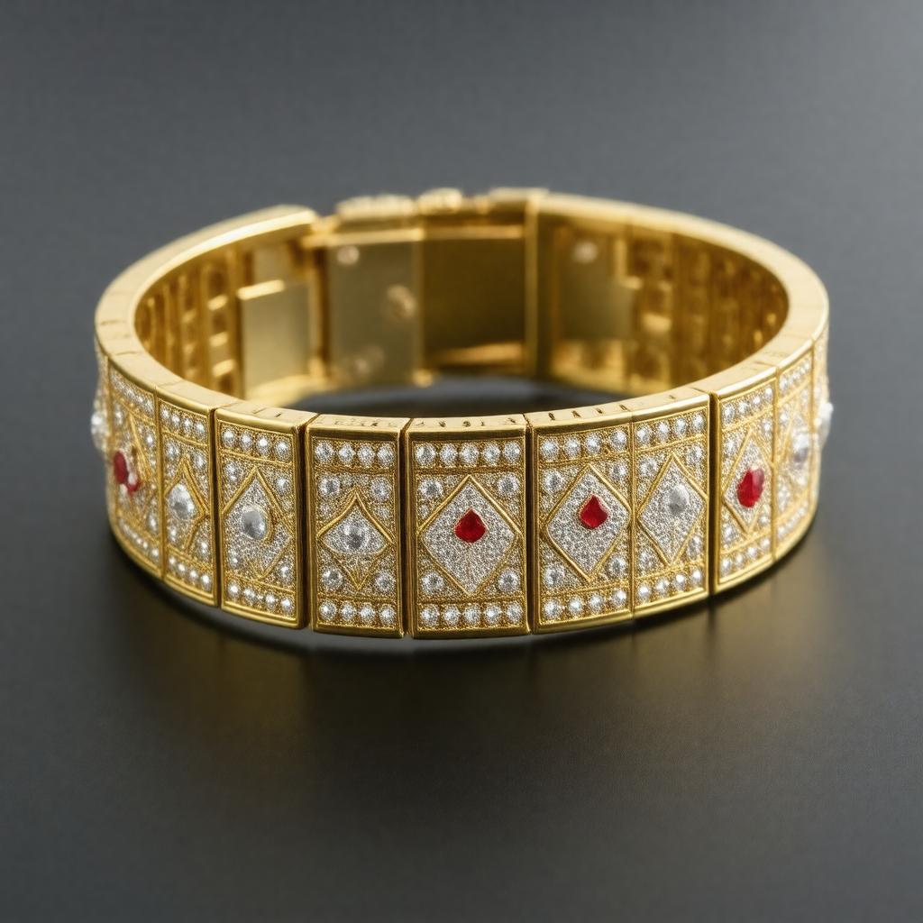AI-created image of World Series of Poker bracelet