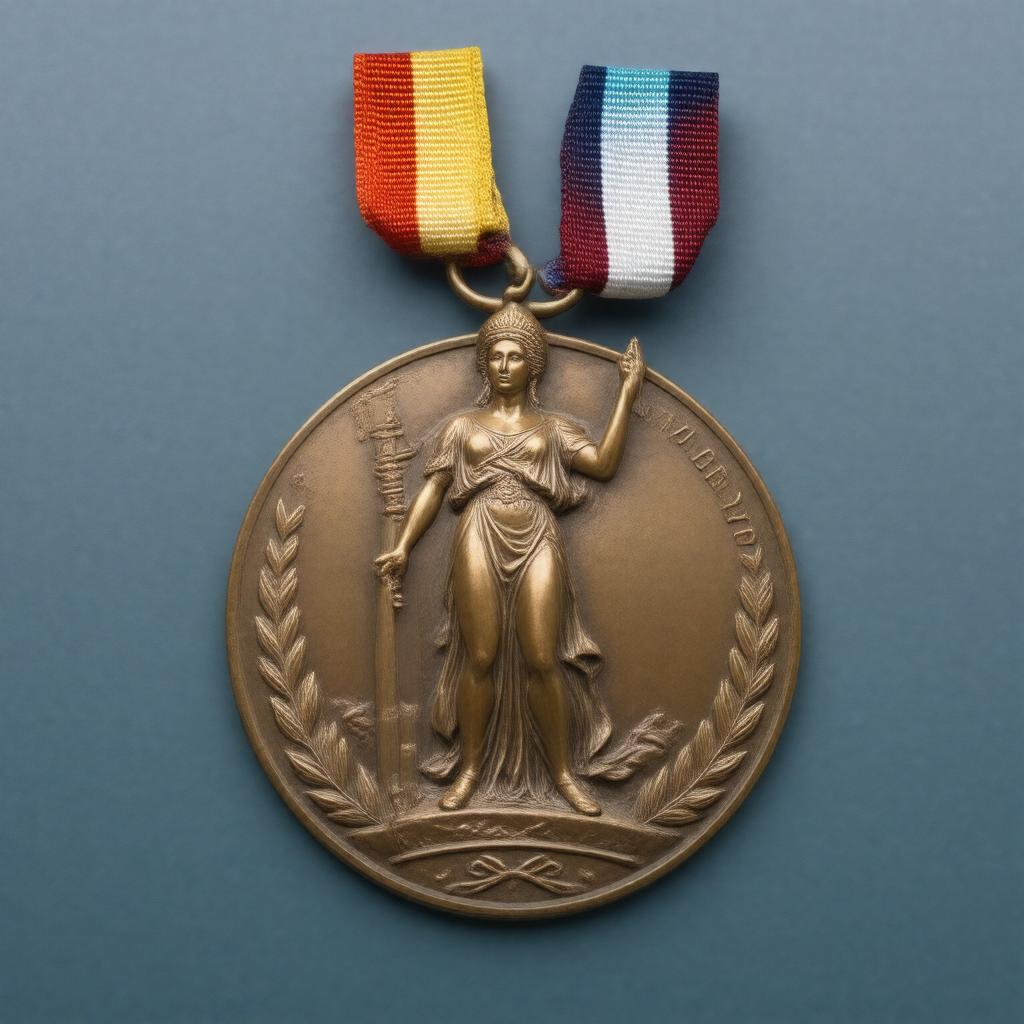 AI-created image of World War II Victory Medal