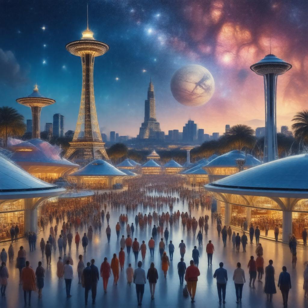 AI-created image of World's Fair