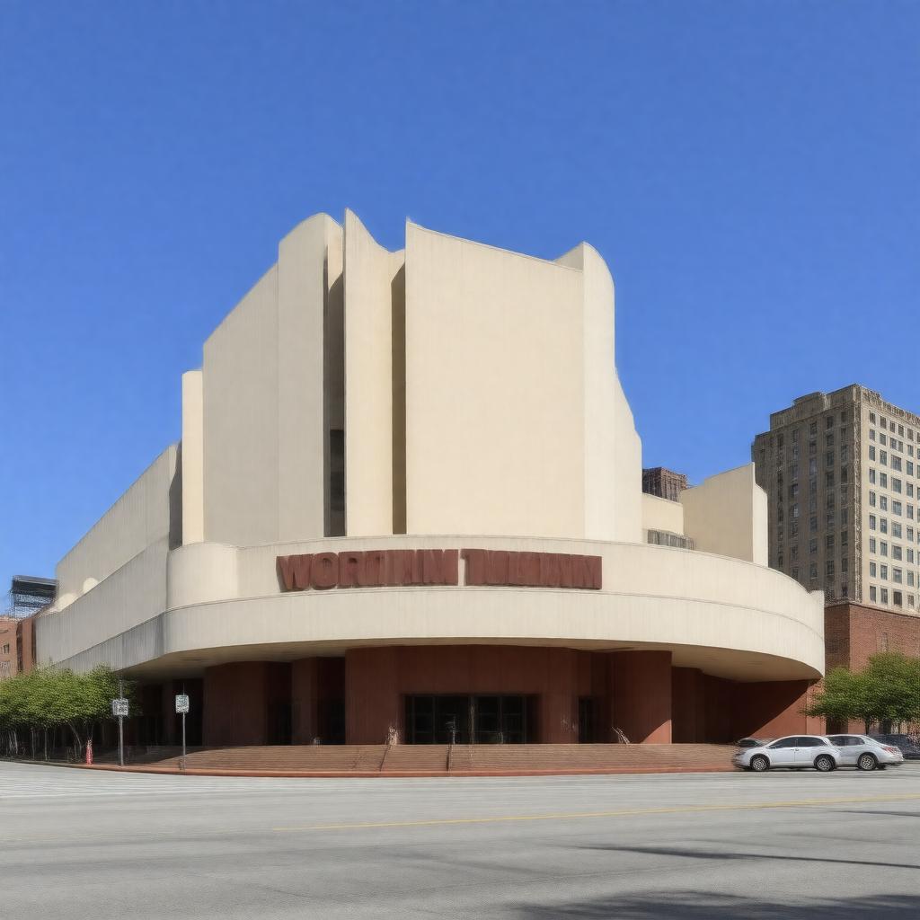 AI-created image of Wortham Theater Center