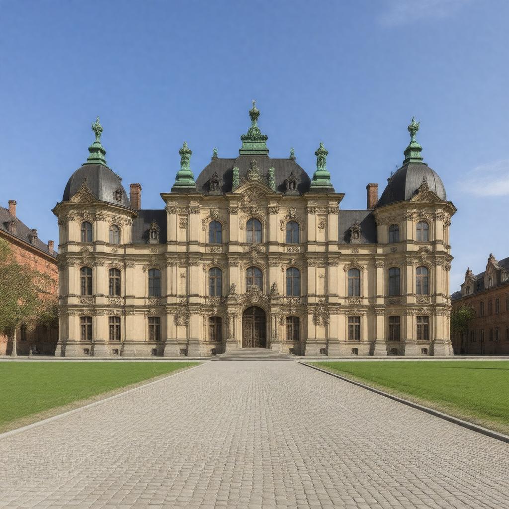 Click to view larger image AI-created image of Wrangel Palace