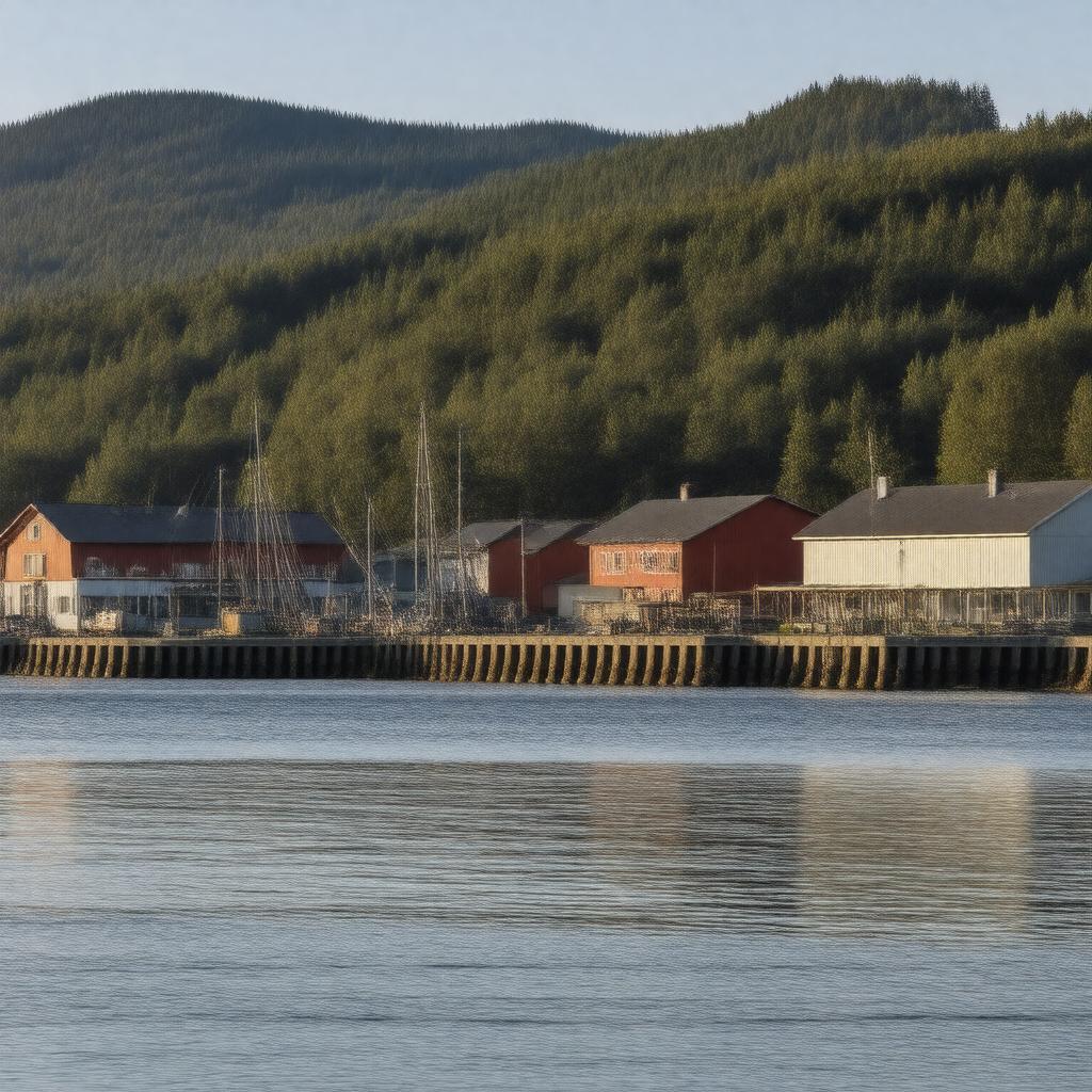 AI-created image of Wrangell
