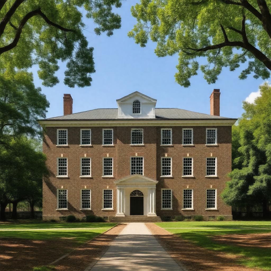 Click to view larger image AI-created image of Wren Hall