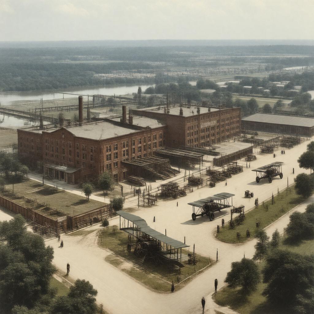 AI-created image of Wright Company