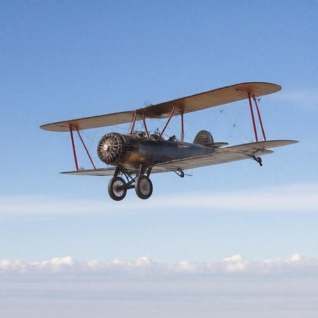 AI-created image of Wright Model A